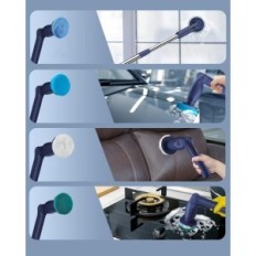 Brosse électrique pour nettoyage LEEBEIN YMG-818, avec 8 buses, 37-130 cm