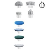 Brosse électrique Laebein 8 Heads amovible 2 vitesses Exposition