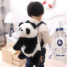 Børns rygsæk Rigeq Panda - Soft Plush rygsæk til toddler
