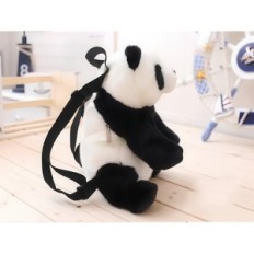 Vaikų kuprinė Resteq Panda - minkšta pliušinė kuprinė už vaiką