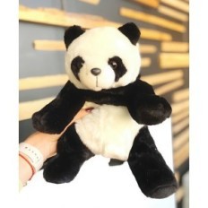 Children's backpack RESTEQ Panda - Soft Plush Backpack for Toddler