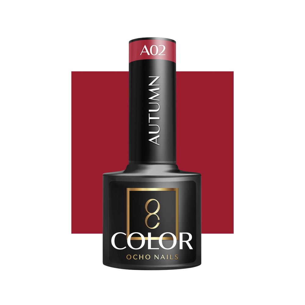 OCHO NAILS Hybrid Nagellack Autumn A02 - 5 g — Vorderansicht