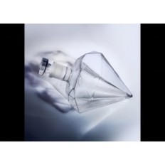 Resteq 1L Jarra de diamante para uísque e álcool, forma elegante