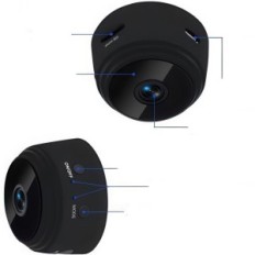 Mini Wi-Fi 1080p Full HD kamera med bevægelsesdetektor og nattilstand