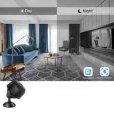 Mini Wi-Fi 1080p Full HD-kamera med bevegelsesdetektor og nattmodus