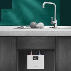 Water heater BWK-P33NH55 5500W 220V with LED display, for kitchen and bathroom