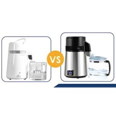 Distille d'eau endommagé Hanchen 1L / H en acier inoxydable en acier inoxymétrique