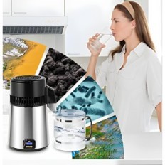 Distille d'eau endommagé Hanchen 1L / H en acier inoxydable en acier inoxymétrique