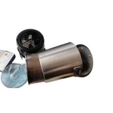 Distilador de agua dañado Hanchen 1L / H Temporizador de acero inoxidable Jarra de vidrio que ahorra energía