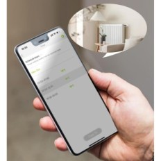 Smart radijator termostat maxcio TV06_BT WLAN postavite 4 računala. Bijela 59 × 59 × 101mm nakon povratka