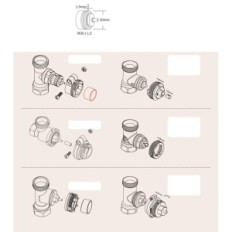 Smart-Kühler-Thermostat Maxcio TV06_BT WLAN Set 4-tlg. Weiß 59 × 59 × 101mm nach Rückkehr