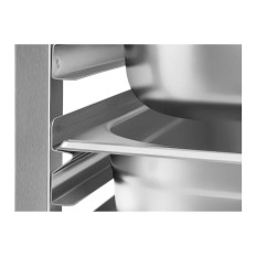Transport Catering Trolley voor containers 7x GN1 / 1 Laders tot 50 kg