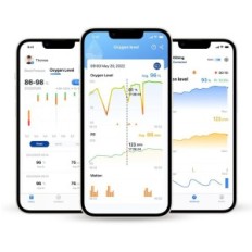 Esposizione di Viatom Sleeped, IOS e iOS con un'applicazione del sonno