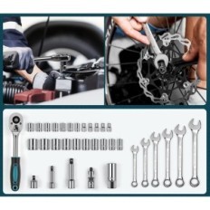 Poškozený Sundpey Tool Kit skládající se z 379 prvků v kufru