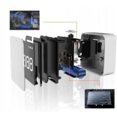 Brugt luftkvalitetsdetektor Temtop M10i, PM2.5 HCHO Detektor