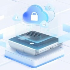 Razstava snemalnika delovnega časa NGTECO z obrazom kartice RFID