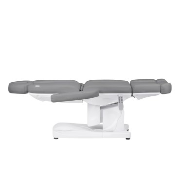 Fauteuil cosmétique électrique Azzurro 708a 4 moteurs Gris — vue latérale