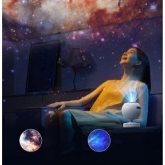 Projektorius Sky Pococo su 2 miegmingu Diskai atsipalaiduoti ir taikos dekoro