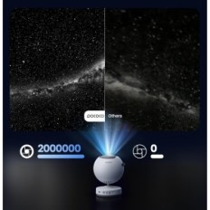 Proyector Sky Pococo con 2 discos para dormir Relajación y decoración de la paz