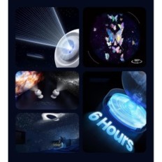 Projector Sky Pococo with 2 Sleeping Disks Relaxation and Peace Decor