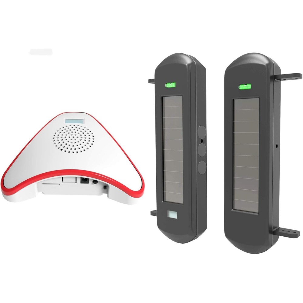 Gebrauchte HTZSAFE T001Q3 Alarmsystem Wireless Solar 800M Empfängersensor