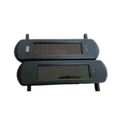 Used HTZSAFE T001Q3 Alarm System Wireless Solar 800m Receiver Sensor