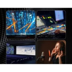 XLR mikrofon kábel 2m 10 db FIBBR male- nő nejlon fonatban