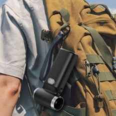 Mini turbovent ventilátor PowerJet X110 LED képernyő USB- C 110000