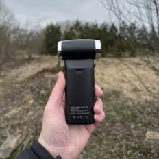 Mini Powerjet X110 LED turbínový ventilátor USB-C 110000 Obrazovka