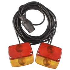 A set of Rear Lights Carbeam T12V 7 PIN Cable 7 + 2m 5 Work Mode