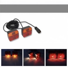 Ein Satz von Rücklichter Carbeam T12V 7 Pin Kabel 7 + 2M 5 Arbeitsmodus