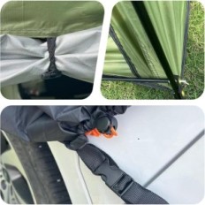 Tenda da campeggio Cartant 300x150x210 SUV Sedan 2 persone Impermeabile UV