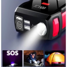 Hög Power M10 10000 mAh LED-startanordning Trådlös lastning