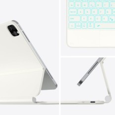Case med tastatur og touchpad iPad Air 5/4 Pro 11 "qwertz 7 magnetiske farver