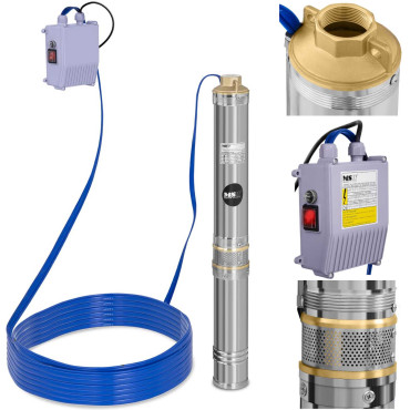 Potopna črpalka za globoko dobro MSW 6000 l / uro do 58 m