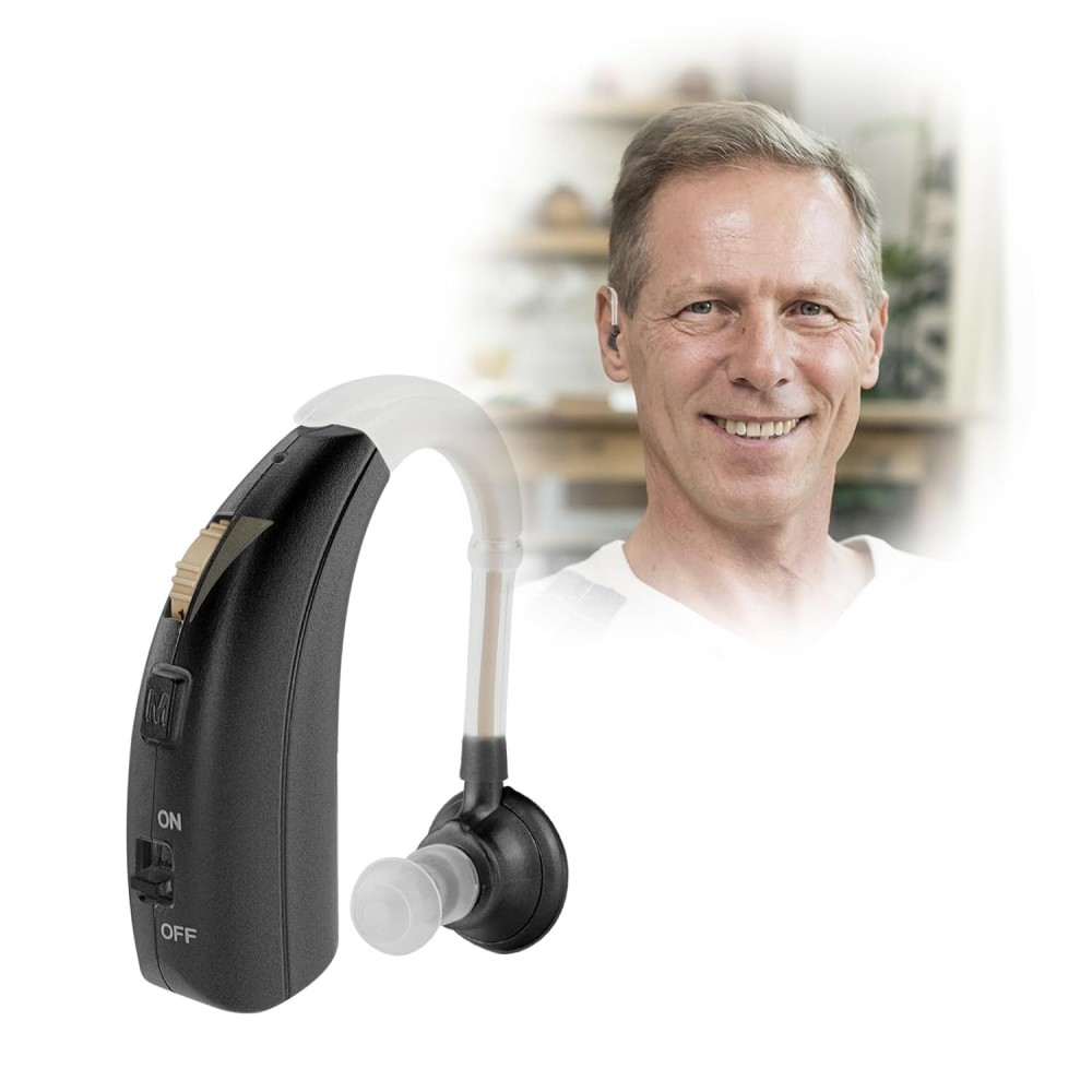 Used BRITZGO hearing aids Hearing amplifier up to 40 hours black work