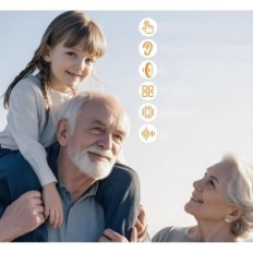 Sound devices for Seniors VHP-1633 noise reduction, volume adjustment Exhibition