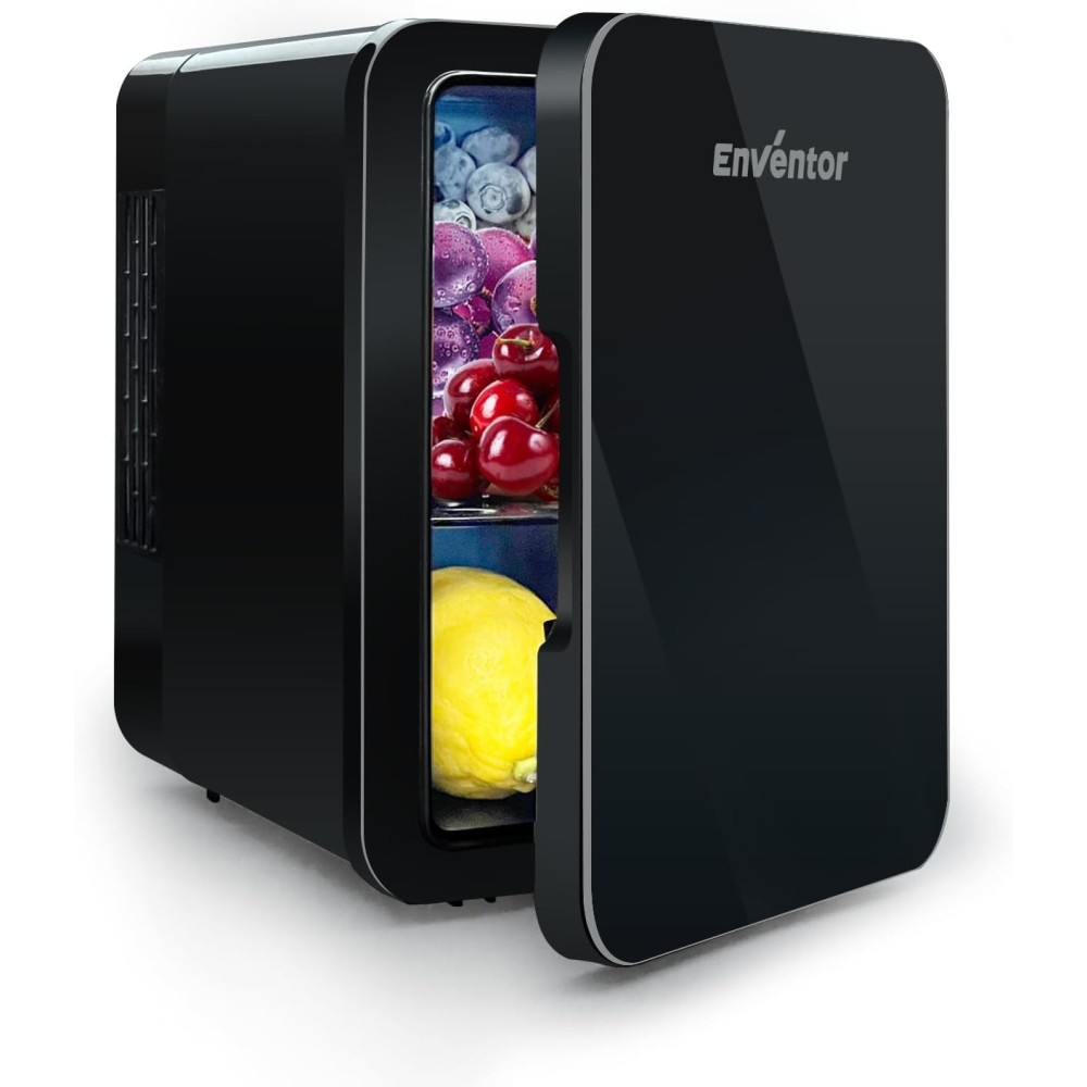 Mini frigorífico 4L Enventor portátil mini frigorífico para carros e resfriamento em casa e exposição de aquecimento