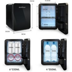 Mini-Kühlschrank 4L-Vernichtung Tragbarer Mini-Kühlschrank für Autos und Home-Kühl- und Heizungsausstellung