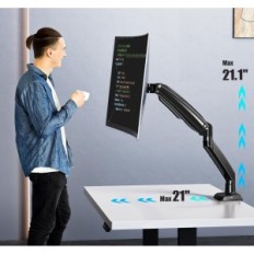 Nepotpun Huanuo Hanss12 Monitor stalak za monitor max 12 kg, USB, VESA 75/100 izložbu