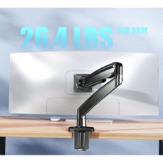 Nebaigtas Huanuo Hanss12 Monitoriaus laikiklis stovi monitoriui Max 12 kg, USB, VESA 75/100 Paroda