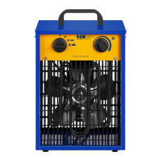 Bouwventilator voor het drogen van muren van rechthoekige gips 230V 3300W