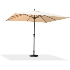 Brukt Purple Leaf aluminium paraply 200x300cm, med en vev, UV, beige