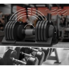 Hantle regulowane Newpower Fitness 20 kg do treningu całego ciała