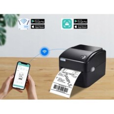 UNCOMANYED Vretti Wi- Fi futárcímke nyomtató, 4x6 "termoprinter