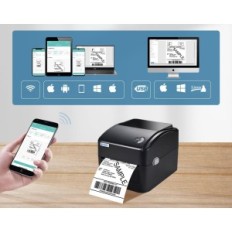 UNCOMANYED Vretti Wi- Fi futárcímke nyomtató, 4x6 "termoprinter