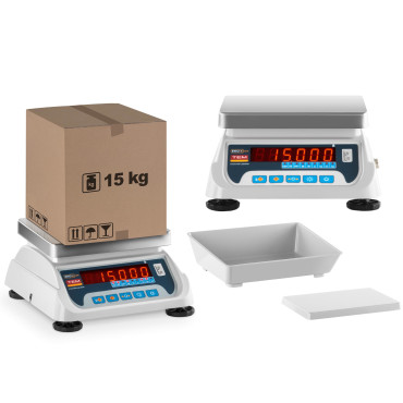 Handelsbutik med legalisering av Beko + TEM RS232 15kg / 5g