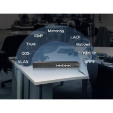 Mokerlink 16x2.5g 2x10g SFP SFP VLAN IGMP Vensi