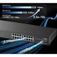Mokerlink 16x2.5g 2x10g SFP SFP VLAN IGMP NO FAN