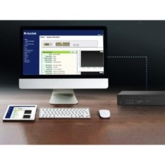 MerkerLink 16x2.5g 2x10G SFP SFP VLAN IGMP sem ventilador